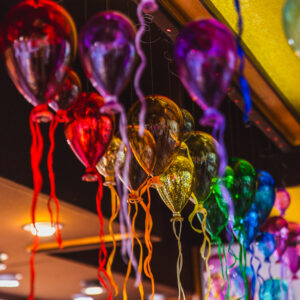 moulticoloured group of glass balloons in a shop o 2023 11 27 05 04 26 utc