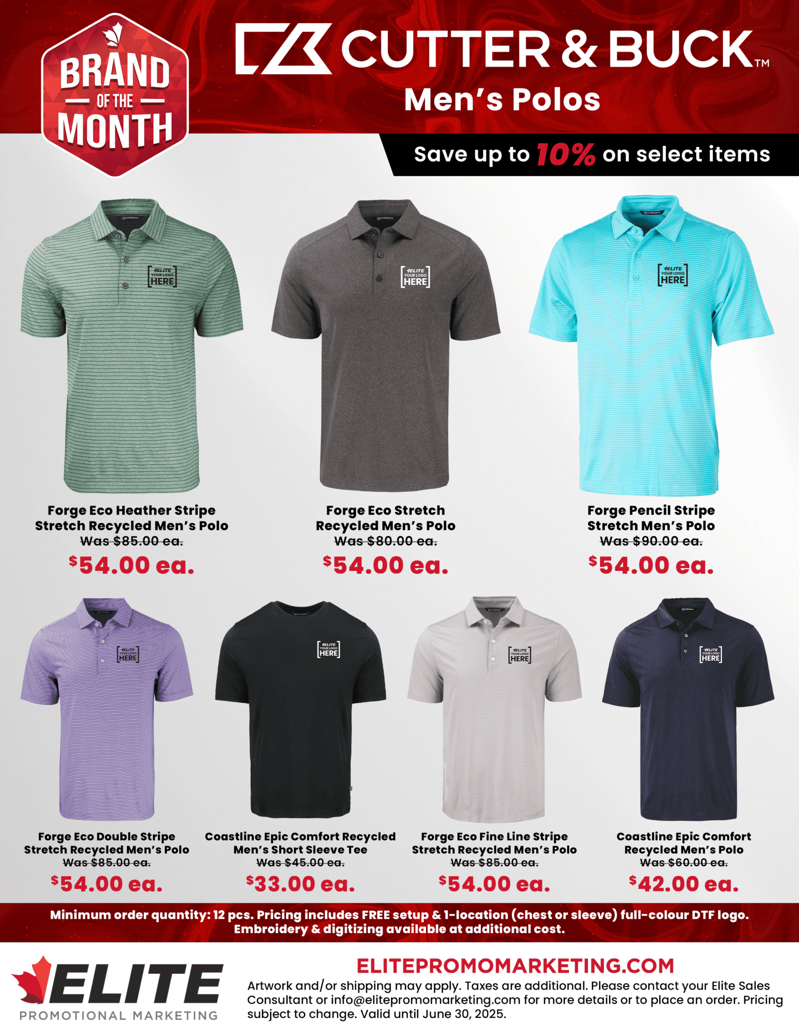 May 2025_Brand of the Month Flyer_Mens Polos