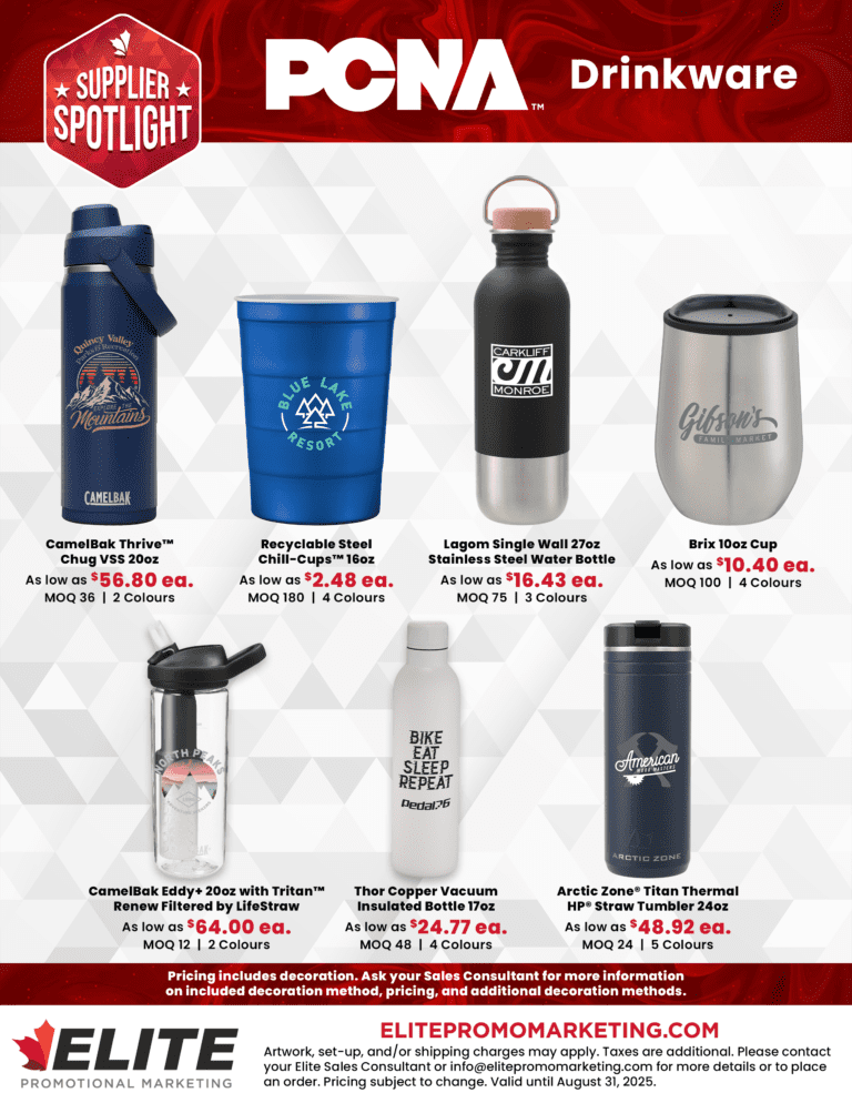 July-Aug 2025_Brand of the Month Flyer_Drinkware_1