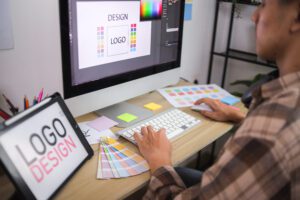 graphic designer working on a new logo 2026 03 05 11 38 06 utc