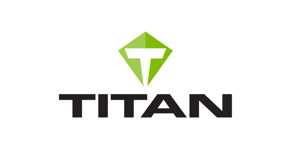Titan - Logo Green Black